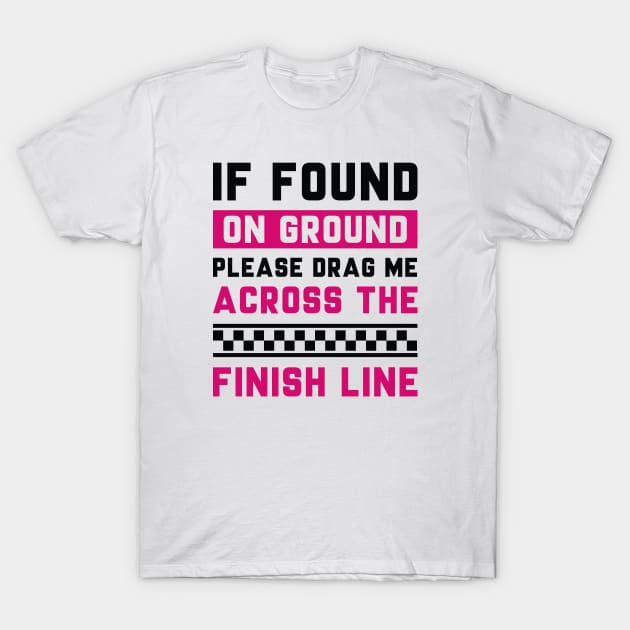 Finish Line T-Shirt by LuckyFoxDesigns